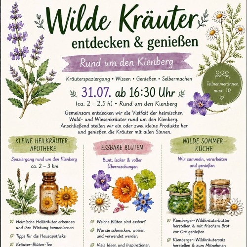 Wilde Kräuter entdecken und genießen